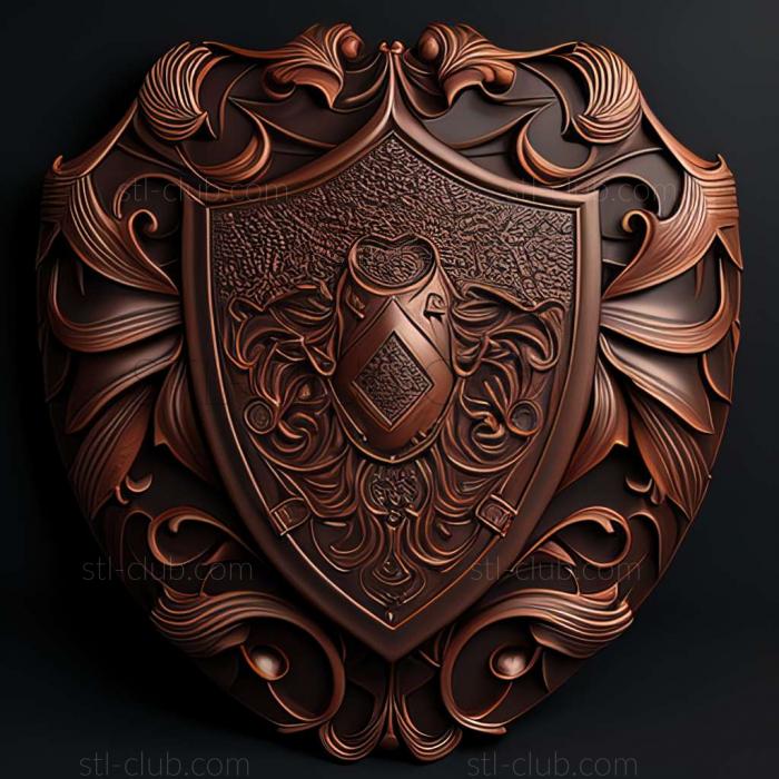 3D model shield (STL)